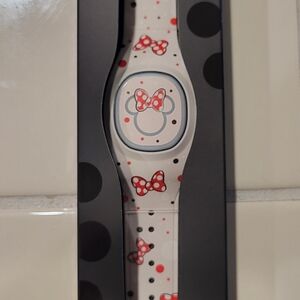 Polka Dot Bow Wristband